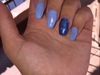 Light Blue And Glossy Blue