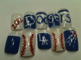 Dodger nails!!!!!!