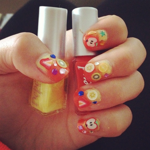 fruity nails