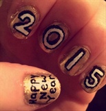 New Years Nails 