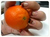 Cute Mandarin Nail Art