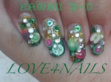 Kawaii 3-D Nails