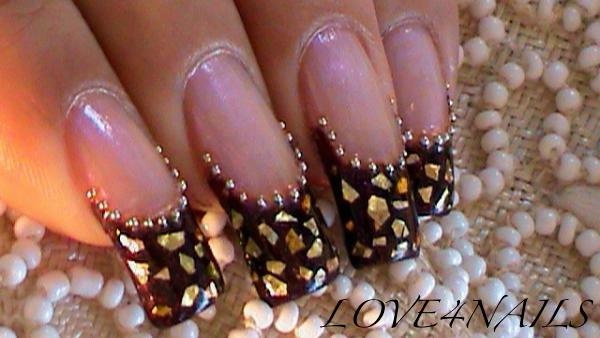 Golden Flakes &amp; Beads 