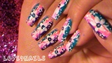 Colorful Nails Flowers