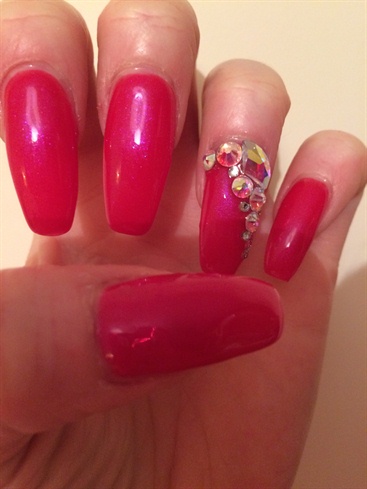 Pink/red Diamant&#233; 