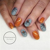 Halloween Spider Nails 