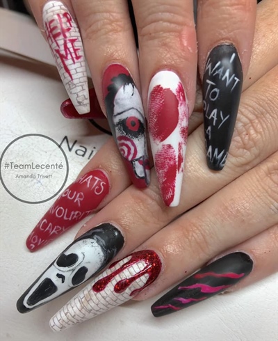 Spooky Nails