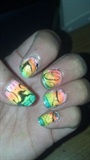 Gradient and water marbling