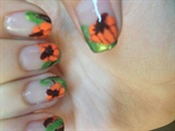 Pumpkin Patch Nails