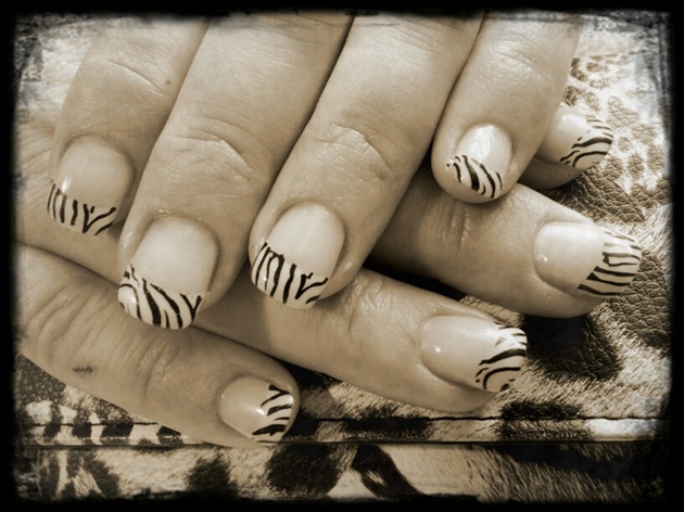 Zebra stamping