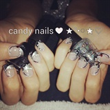 jeweled nails
