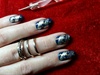 Practice nail art,