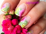 Leopard stamping With One Stroke Flowers