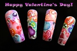 For Nailpro Valentine&#39;s Day contest!