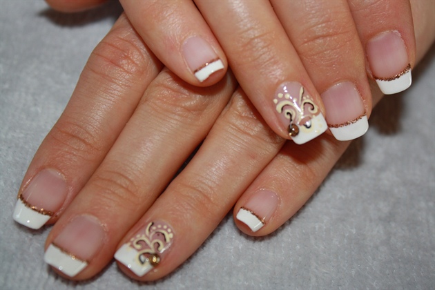french on natural nails