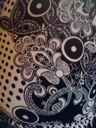 Henna Design (my client&#39;s blouse)