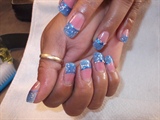 Nails of Sky Blue