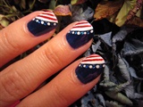 USA Olympic Nail Art