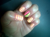 Neon stripes