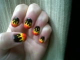 Flaming nails
