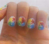 Paint Splatters inspired by cutepolish
