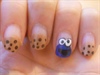 Cookie Monster inspired by cutepolish