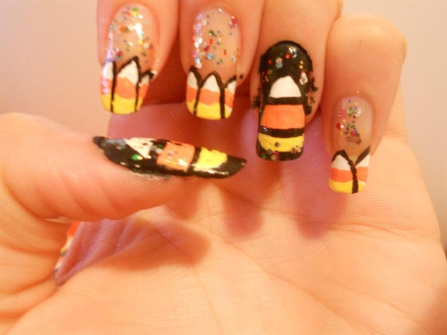 Candy Corn inspired by IHaveACupcake