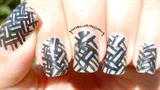 Weave Nail Art (Freehand)
