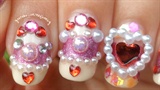 Bejeweled Lover 3D Nail Art