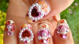 Bejeweled Lover 3D Nail Art