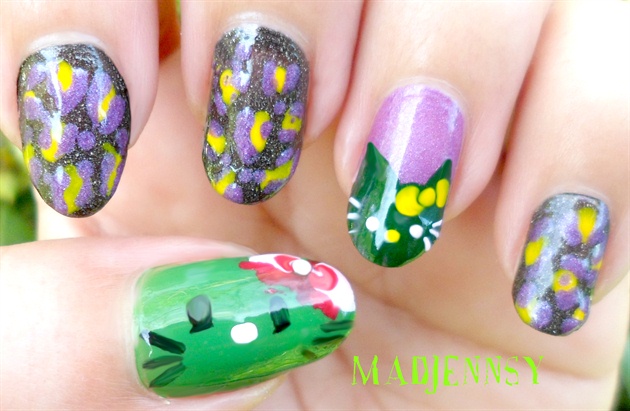Hello Kitty Zombie Nails ♡ 