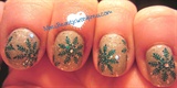 Snowflake nails