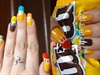 M&amp;m&#39;s Inspired Nails!