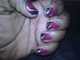 Abstract frnch nails