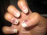 Simple french nail design