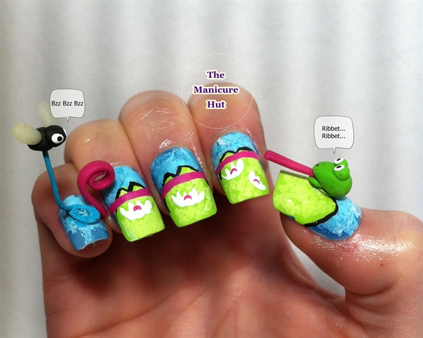 Froggy Feast Nails