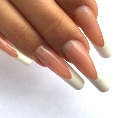 Acrylic french nails