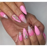 Pink Nails 
