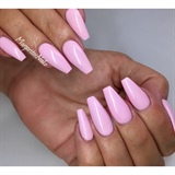 Pink Coffin Nails 