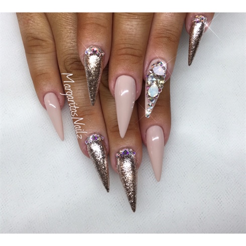 Nude And Rose Gold 