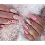 Nude Pink And Rose Gold