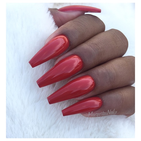 Red Coffin Nails 