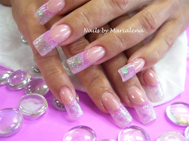 Clear Pink Nail Design Ideas - wide 4