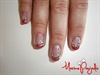 Arabesque Red French Manicure