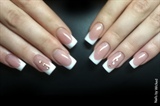 Classic french nails