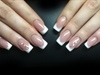 Classic french nails