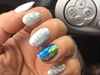 Holographic Silver Nails