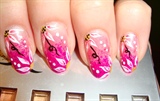 Inspired by LOVE4NAILS floral design