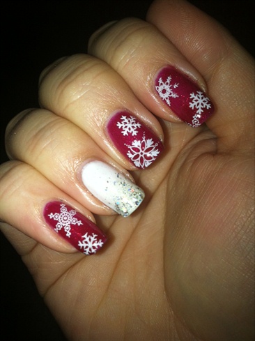 Snowflakes And Glitter