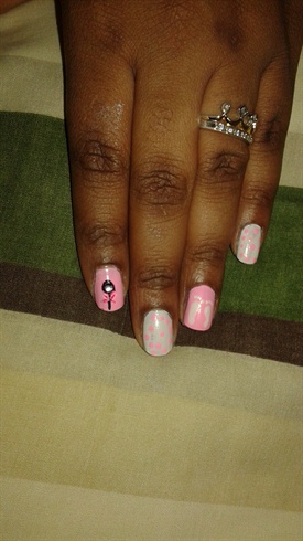 Baby Shower Nails